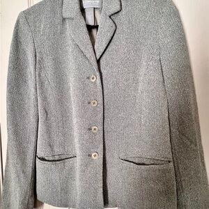 Liz Claiborne Collection Petite Blazer, gray